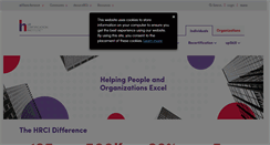 Desktop Screenshot of hrci.org
