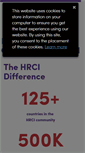Mobile Screenshot of hrci.org